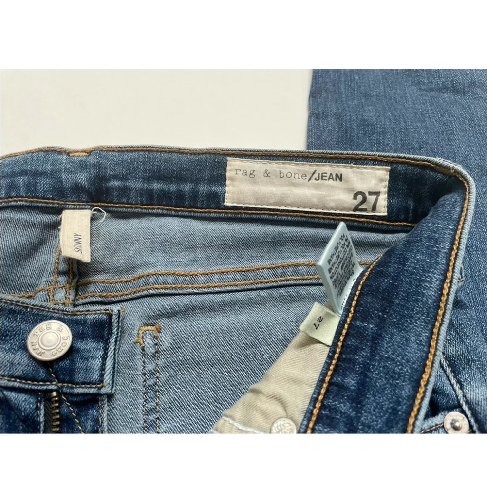 Rag & Bone Skinny Fit Jeans Sz 27 - Picture 6 of 7